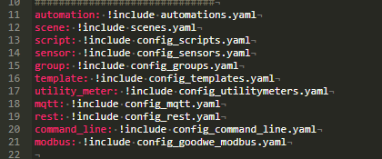 yaml includes