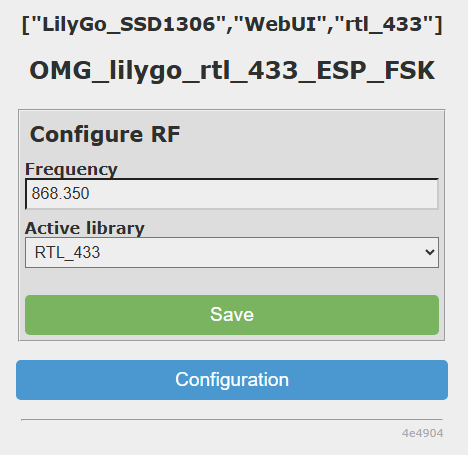 OMG - Frequency changed