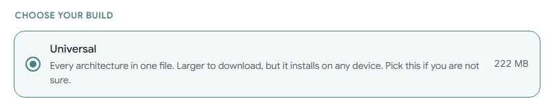 Kiosk Satellite download page